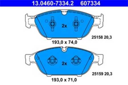 Bromsbeläggsats, Framaxel, audi a6 c7, a6 c7 avant, a7 sportback, a8 d4, 4G0 698 151 M, 4G0 698 151 R, 4G0 698 151 S, 4H0 698 1