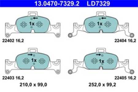 Bromsbeläggsats, Framaxel, audi, 4K0 698 151 E, 8W0 698 151 AC, 8W0 698 151 AD, 8W0 698 151 AQ, 8W0 698 151 BB, 8W0 698 151 BC,