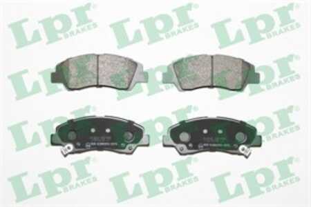 Bromsbeläggsats, Framaxel, hyundai i10 ii, 58101B4A00, 58101B4A05, 58101B4A06, 58101B9A30, 58101B9A70, 58101B9A75, 58101K7A00