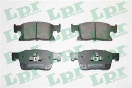 Bromsbeläggsats, Framaxel, opel astra k, astra k sports tourer, vauxhall astra mk vi, astra mk vii, 013478301, 13478301, 955265