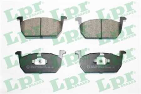 Bromsbeläggsats, Framaxel, audi,seat,skoda,vw, 2Q0698151B, 2Q0698151C, 2Q0698151E, 2Q0698151G, 2Q0698151Q, 5Q0698151E, 5Q069815