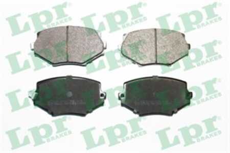 Bromsbeläggsats, Framaxel, mazda mx-5 i, mx-5 ii, 1U163328Z, AY040MA014, N0Y33323Z, N0Y33328Z, NAY533232, NAY53323Z, NAY53323ZA