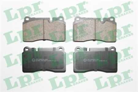 Bromsbeläggsats, Framaxel, land rover range rover iii, range rover sport i, maserati quattroporte v, SFP500045, SFP500070