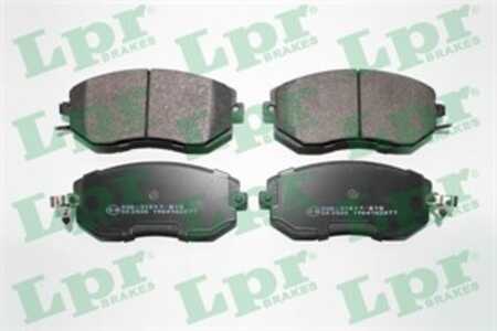 Bromsbeläggsats, Framaxel, subaru,toyota, 26296FJ010, 26296FJ020, 26296FJ030, 26296SC011, SU00304089, SU00304678, SU00307199