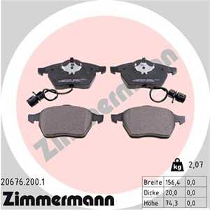 Bromsbeläggsats, Framaxel, audi 100 c4 avant, 100 c4 sedan, a6 c4, a6 c4 avant, 4A0 698 151 A, 4A0 698 151 C, 4A0 698 151