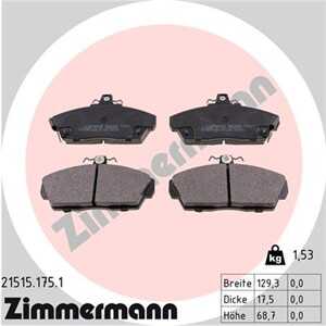 Bromsbeläggsats, Framaxel, honda,mg,rover,vw, 45022S6DE01, 45022SK3E00, 45022ST3E01, 45022ST3E10, 45022ST3E30, GBP90315, GBP903