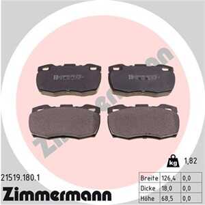 Bromsbeläggsats, Framaxel, land rover 110/127, 90 i, defender cabrio, defender pick up, defender station wagon, RTC5574, SFP000