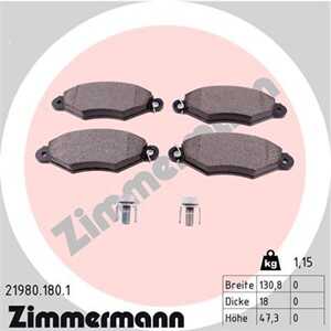 Bromsbeläggsats, Framaxel, citroën xsara, xsara break, xsara coupé, nissan kubistar skåp, renault kangoo, kangoo express, 42516