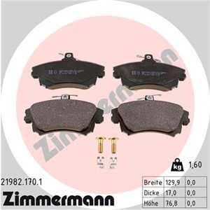 Bromsbeläggsats, Framaxel, mitsubishi carisma, carisma sedan, colt vi, colt czc cabriolet vi, smart forfour, volvo s40 i, v40 k