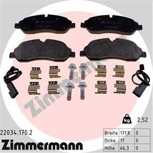 Bromsbeläggsats, Framaxel, ford transit v363 buss, transit v363 flak/chassi, transit v363 skåp, 1 824 121, 1 829 400, 1 840 479