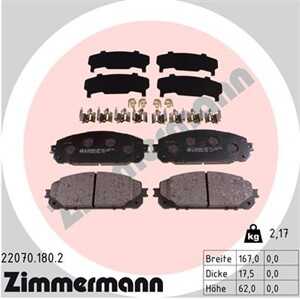 Bromsbeläggsats, Framaxel, jeep cherokee, 2AMV3327AA, 68212 327AC, 68212 327AD, 68212327AA, 68212327AB, 68212327AC, 68212327AD,