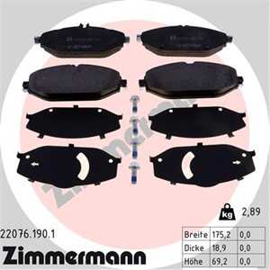 Bromsbeläggsats, Framaxel, mercedes-benz, 000 420 9300, 008 420 2820, 008 420 3820, A 000 420 9300, A 008 420 2820, A 008 420 3