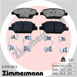 Bromsbeläggsats, Framaxel, opel insignia b country tourer, insignia b grand sport, insignia b sports tourer, vauxhall insignia 