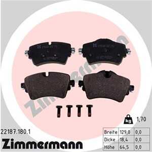 Bromsbeläggsats, Framaxel, bmw 2 active tourer [f45], 2 gran tourer [f46], x1 [f48], x2 [f39], mini mini, mini cabriolet, mini 