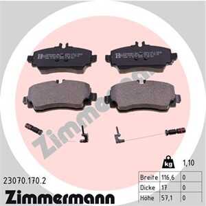 Bromsbeläggsats, Framaxel, mercedes-benz a-klass [w168], 168 420 0020, 168 420 0120, 168 420 0720, 168 420 0820, 168 420 1120, 