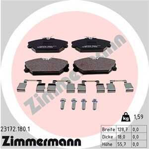 Bromsbeläggsats, Framaxel, renault, 7701206379