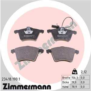 Bromsbeläggsats, Framaxel, ford galaxy i, seat alhambra, vw sharan, 1 151 377, 1M212K021AA, 7M3 698 151 B