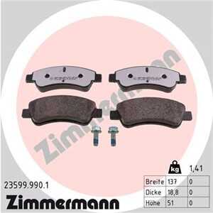 Bromsbeläggsats, Framaxel, citroën,opel,peugeot, 16 111 406 80, 16 140 058 80, 16 172 829 80, 16 478 637 80, 3649088, 4252 59, 