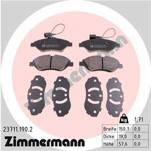 Bromsbeläggsats, Framaxel, alfa romeo mito, fiat bravo ii, stilo, stilo multi wagon, lancia delta iii, 77365188, 77365808