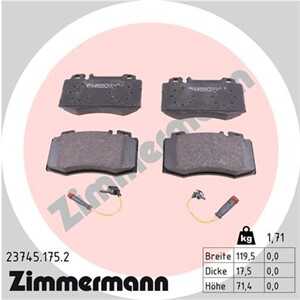 Bromsbeläggsats, Framaxel, mercedes-benz, 003 420 5820, 004 420 0520, 004 420 9020, 005 420 9520, 006 420 1220, 006 420 3220, A