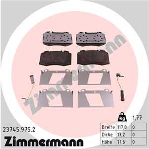 Bromsbeläggsats, Framaxel, mercedes-benz, 003 420 5820, 004 420 0520, 004 420 9020, 005 420 9520, 006 420 1220, 006 420 3220, A