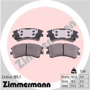 Bromsbeläggsats, Framaxel, mazda 6 hatchback, 6 sedan, 6 station wagon, G2YS3323ZA, G2YS3328Z, GJYE3323ZA, GJYE3323ZB, GJYE3323