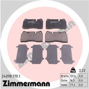 Bromsbeläggsats, Framaxel, audi,cupra,seat,vw, 7L6 698 151 E, 7L6 698 151 G, 7L6 698 151 J, 7P6 698 151 C, 7P6 698 151 F, 8J0 6