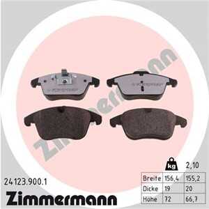 Bromsbeläggsats, Framaxel, ford,land rover,volvo, 1 379 971, 1 437 761, 1 458 247, 1 566 232, 1 747 043, 30793107, 3079354, 307