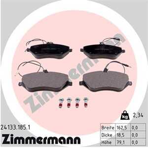 Bromsbeläggsats, Framaxel, citroën c5 iii, c5 break iii, c6, peugeot 407, 407 coupé, 407 sw, 607, 425278, 425294, 425336, 42533