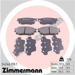 Bromsbeläggsats, Framaxel, mazda 6 hatchback, 6 sedan, G2YD3323Z, G2YD-33-28Z, GJYA3323ZC, GJYA3323ZD, GJYB3323ZB, GJYB3323ZC, 