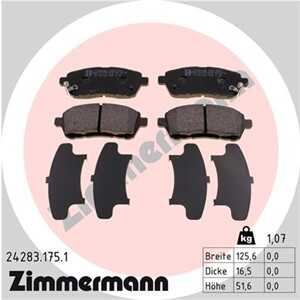 Bromsbeläggsats, Framaxel, mazda 2, suzuki swift iv, swift v, 55810-52R50, 55810-52R50-000, 55810-68L00, 55810-68L00000, 55810-