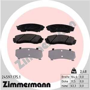 Bromsbeläggsats, Framaxel, hyundai h-1 cargo, h-1 travel, kia carnival / grand carnival iii, 58101-4DC00, 58101-4DE00, 581014HA