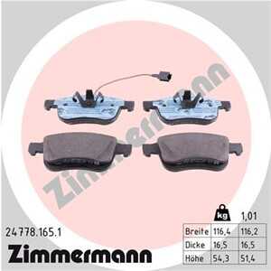 Bromsbeläggsats, Framaxel, aston martin cygnet, toyota iq, 04465-74020