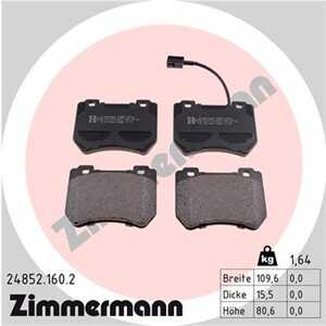 Bromsbeläggsats, Framaxel, alfa romeo 159, 159 sportwagon, brera, spider, 77364900, 77365202