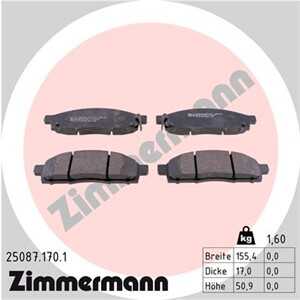 Bromsbeläggsats, Framaxel, nissan nv200 / evalia buss, nv200 skåp, AY040-NS141, D1060 JX50B