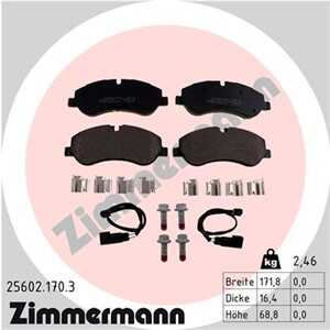 Bromsbeläggsats, Framaxel, ford, 1 763 915, 1 842 632, 1 916 326, 2 162 266, 2 361 234, BK21-2K021-AA, BK21-2K021-AB, BK21-2K02