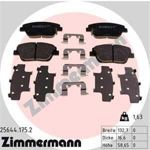 Bromsbeläggsats, Framaxel, hyundai sonata vi, kia optima, 58101-2TA50, 581013QA50, 58101-3QA50, 58101-3VA50, 58101-4UA00