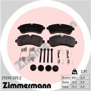 Bromsbeläggsats, Framaxel, mercedes-benz,vw, 004 420 8220, 005 420 5320, 2E0 698 151 A, 2E0 698 151 C, 2E0 698 151 F, 906 421 0