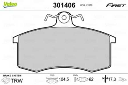 Bromsbeläggsats, Framaxel, lada, 21083501080, 2108-3501080, 21083501089, 2108-3501089, 21103501080, 2110-3501080, 410805PA0A, 4