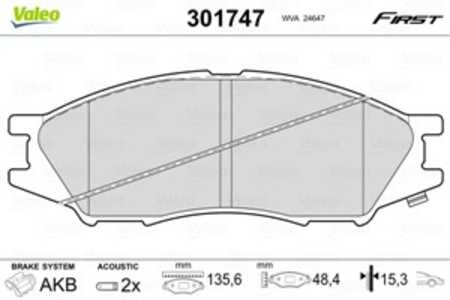 Bromsbeläggsats, Framaxel, nissan almera classic, 4106095F0A, 41060-95F0A