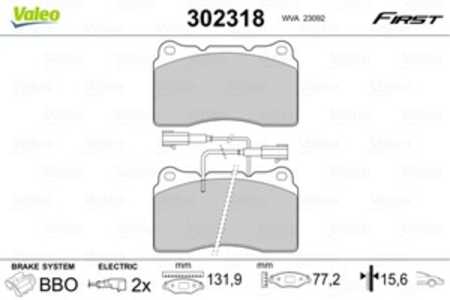 Bromsbeläggsats, Framaxel, alfa romeo,lancia, 0009948030, 0009951155, 77362226, 77362692, 77362722, 77363328, 77363336, 7736354