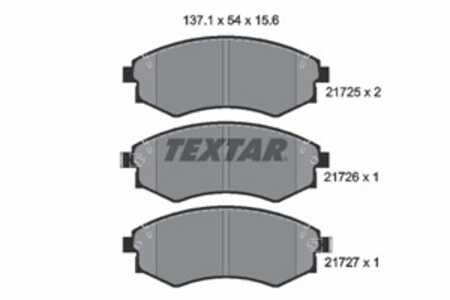 Bromsbeläggsats, Framaxel, daewoo rexton, ssangyong musso, rexton / rexton ii, 4813008000, 4813008050, 4813008150, 4813008151, 