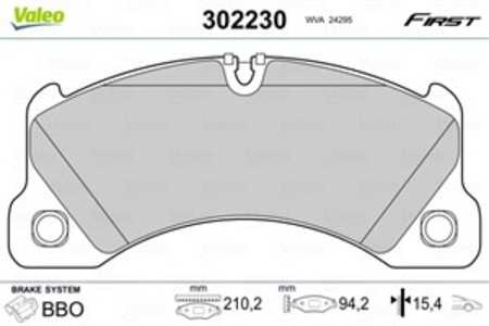 Bromsbeläggsats, Framaxel, porsche 911, cayenne, macan, panamera, vw touareg, 7L0698151K, 7L0698151L, 7L0698151M, 7L0698151N, 7