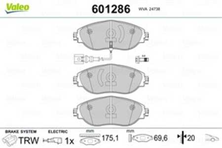 Bromsbeläggsats, Framaxel, audi,cupra,seat,skoda,vw, 3C0698151E, 3C0698151G, 3C0698151H, 5Q0698151AJ, 5Q0698151K, 7N0698151A, 7