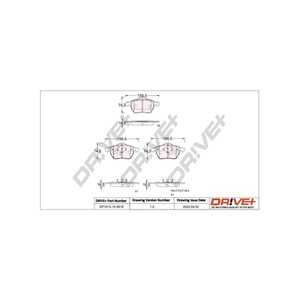 Bromsbeläggsats, Framaxel, audi,seat,vw, 3A0 615 116A, 3A0 615 116B, 3A0 698 151, 3A0 698 151A, 4D0 698 151A, 4D0698151A, 8D0 6