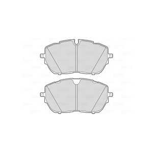 Bromsbeläggsats, Framaxel, citroën,ds,opel,peugeot, 1612373080, 1647859680, 1647877180