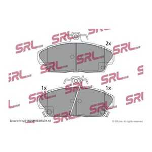 Bromsbeläggsats, Framaxel, honda,mg,rover, 45022S6DE01, 45022-S6D-E01, 45022-S6D-E50, 45022-S6D-E51, 45022-S74-E10, 45022-S74-E