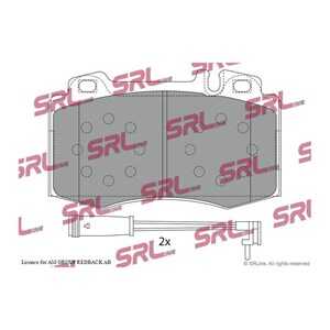 Bromsbeläggsats, Framaxel, mercedes-benz, 0004208404, 003 420 5820, 0034205820, 004 420 0520 67, 004 420 0520, 004 420 90 20, 0