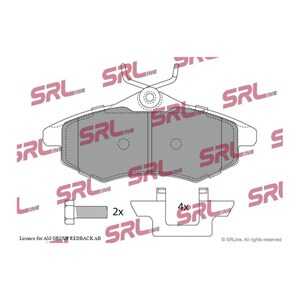 Bromsbeläggsats, Framaxel, citroën c2, c2 enterprise, c3 i, c3 pluriel, 1611457180, 1617257080, 363702161238, 4252.36, 4252.58,