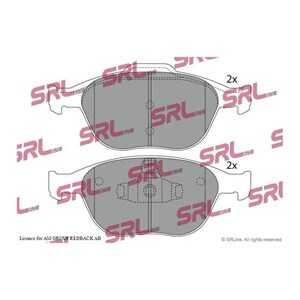 Bromsbeläggsats, Framaxel, ford, 1355950, 1359884, 1360303, 1763678, 2177227, 2M5V2K021AA, 2M5Z2001A5, 2M5Z2001AB, 2T142K021AB,